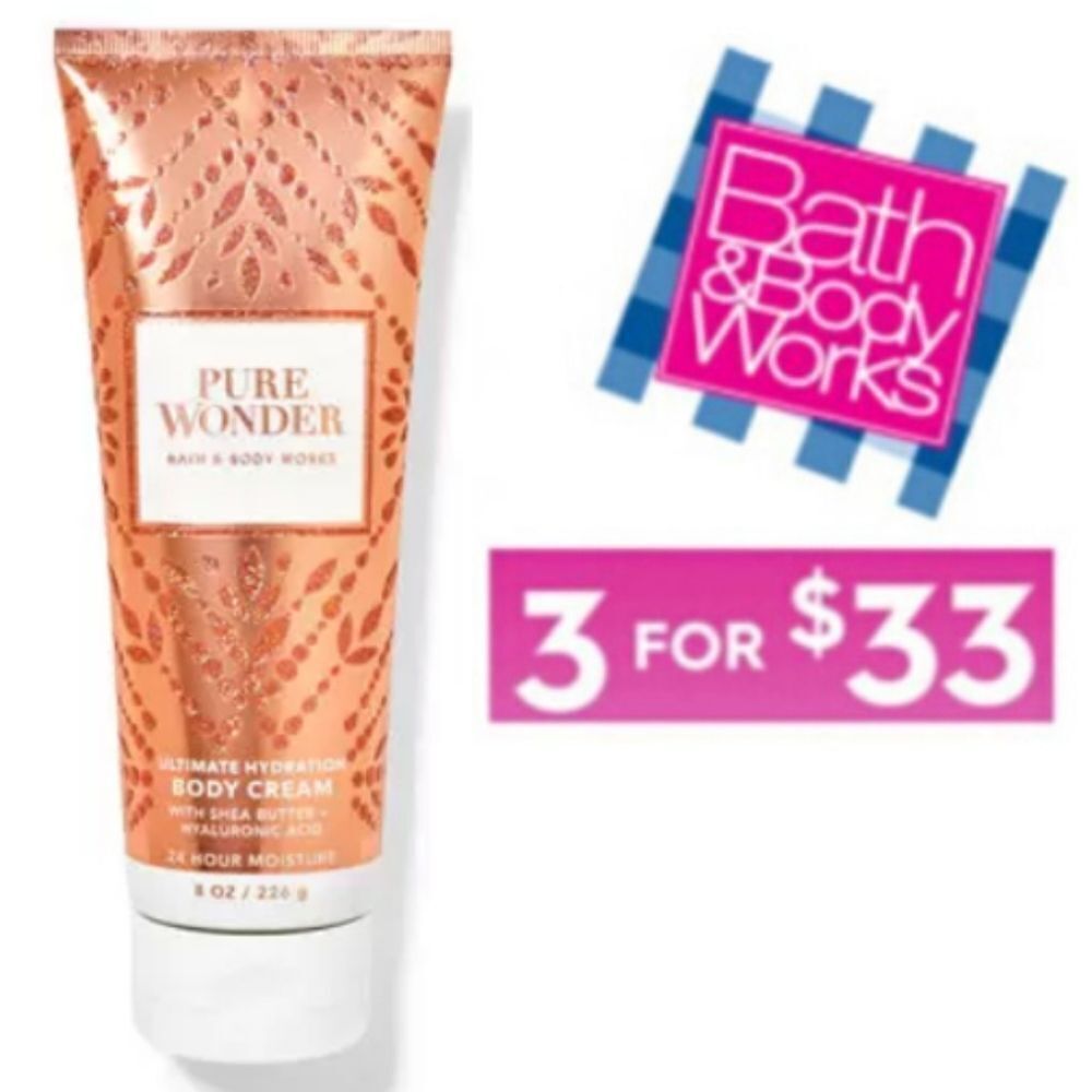 Bath & Body Works Pure Wonder Body Cream